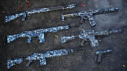 Insurgency: Sandstorm - Midnight Blue Weapon Skin Set