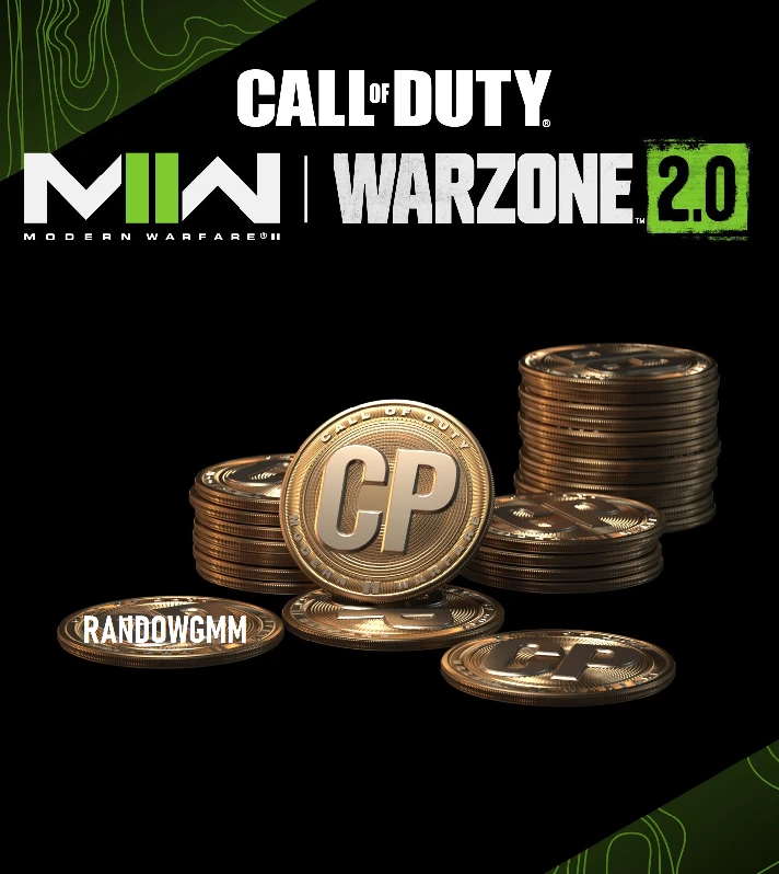 ✅Call of Duty: MW2💎- CP 500 ➔13000 on Xbox