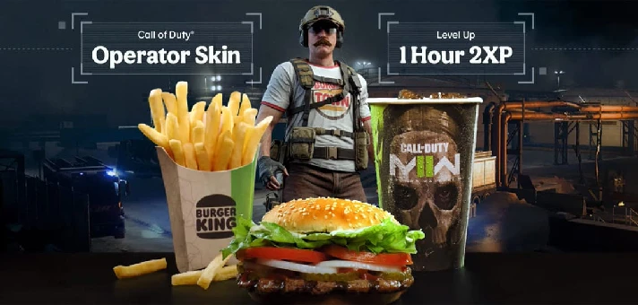 BURGER TOWN ✅ OPERATOR SKIN ✅ CoD MW2 + WARZONE 🔥