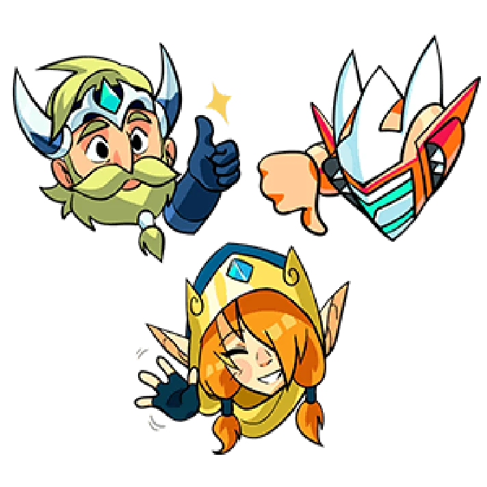 Brawlhalla. BCX 2022 Emojis Pack [Metadev Emoji]