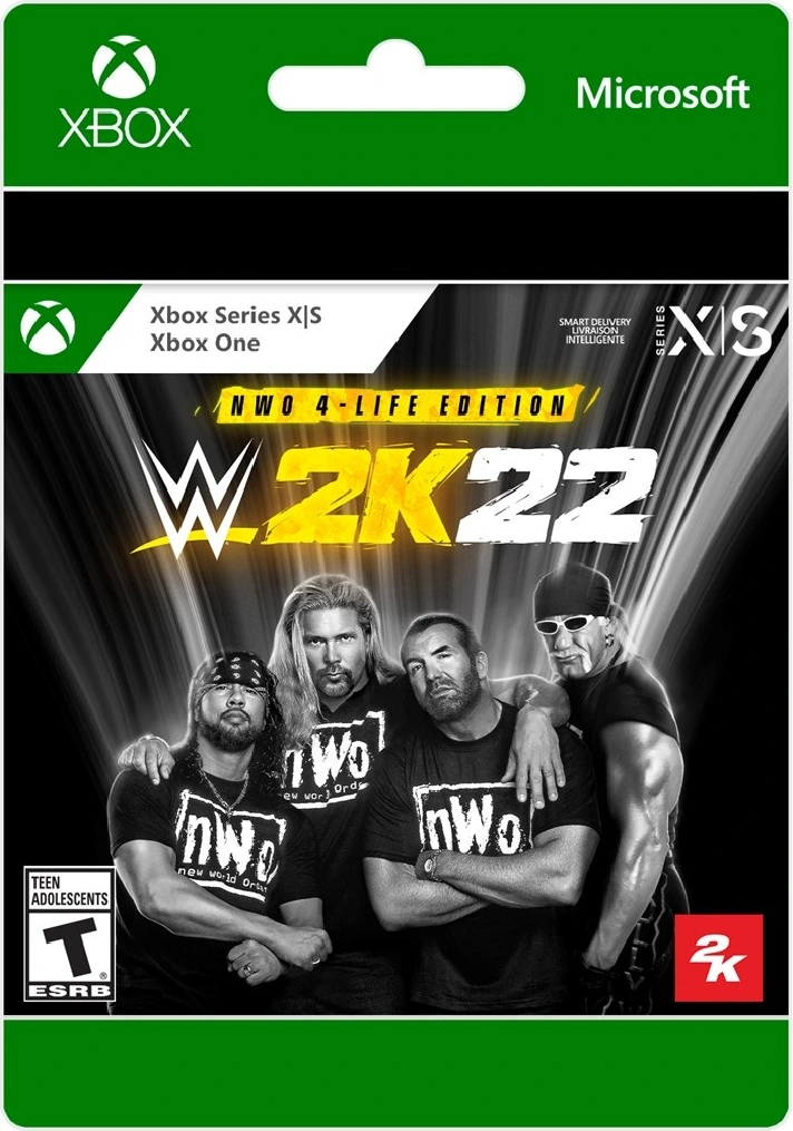 ✅ WWE 2K22 nWo 4-Life Edition XBOX ONE SERIES X|S Key🔑