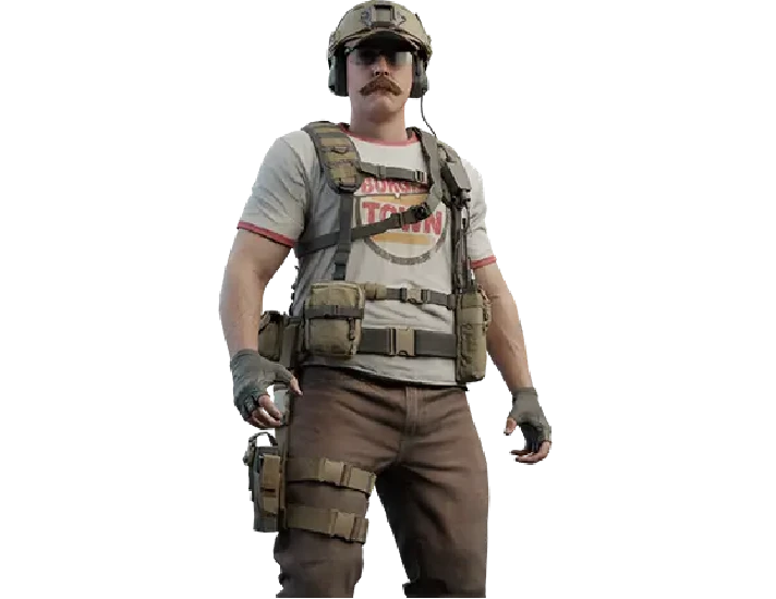 🔴BURGER TOWN 🔴 OPERATOR SKIN🔴CoD MW2 (Burger King)🔴