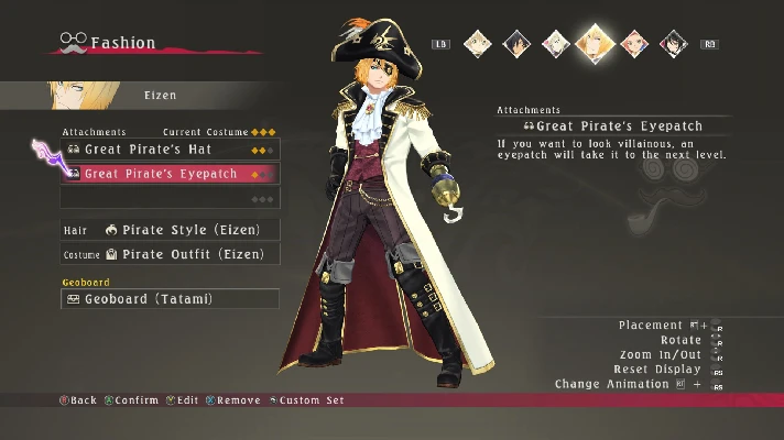 Tales of Berseria - Pirate Costumes Set💎DLC STEAM GIFT