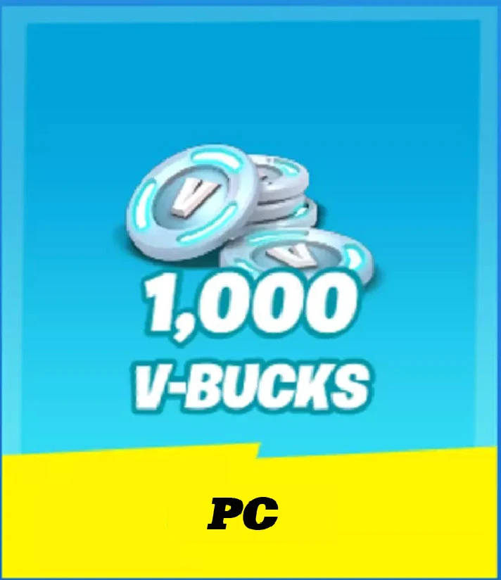 💵 Fortnite - 1000 Vbucks 💵 GIFT CARD 💵 KEY 💵 PC