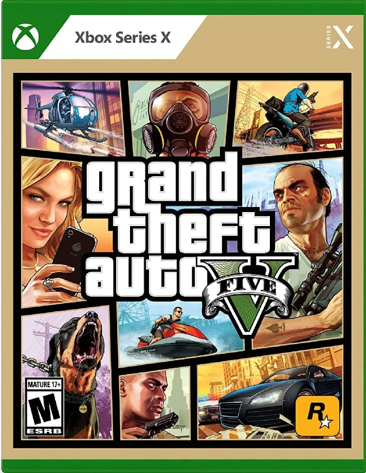 GRAND THEFT AUTO V GTA 5 2022 XBOX SERIES X|S🔑KEY