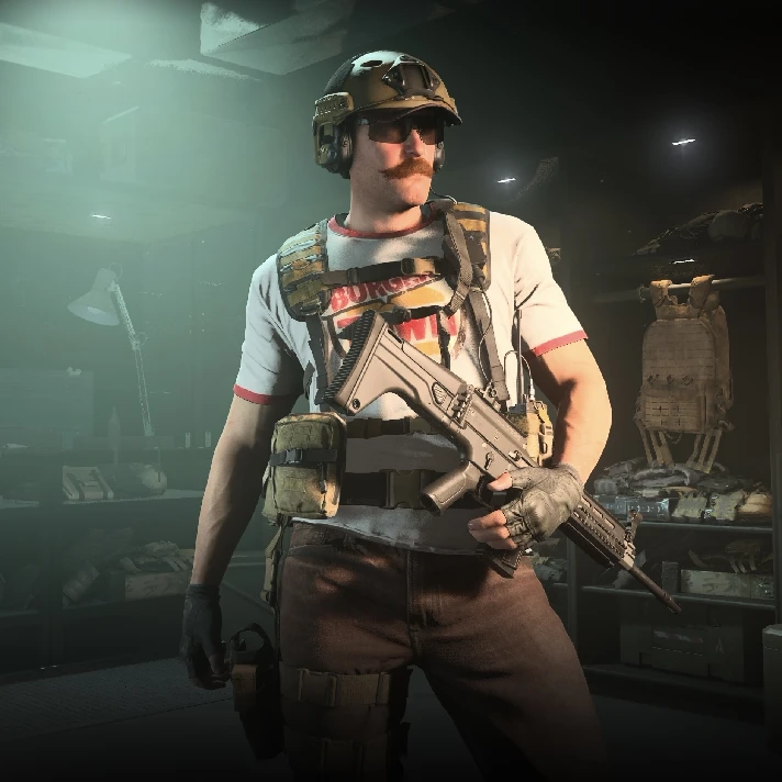 BURGER TOWN ✅ OPERATOR SKIN ✅ CoD MW2 (Burger King) 🔥