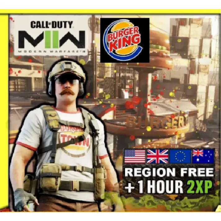 Burger Town Operator Skin  🍔 COD MW II