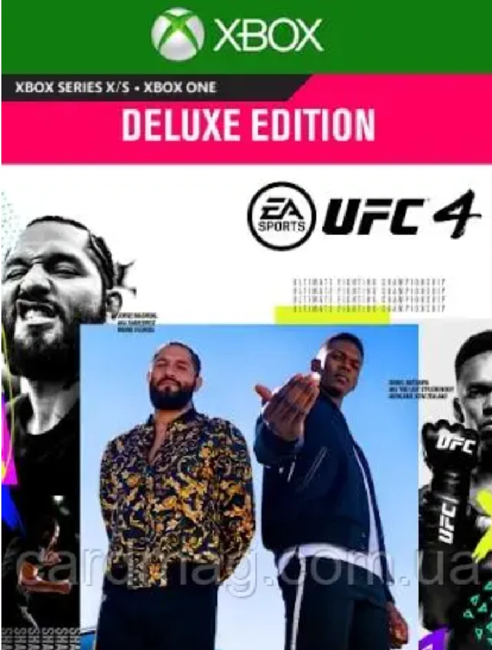 UFC 4 DELUXE EDITION ✅(XBOX ONE, SERIES X|S) KEY🔑