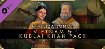 ⭐ ️ Sid Meiers Civilization 4 Vietnam Kublai Khan GIFT