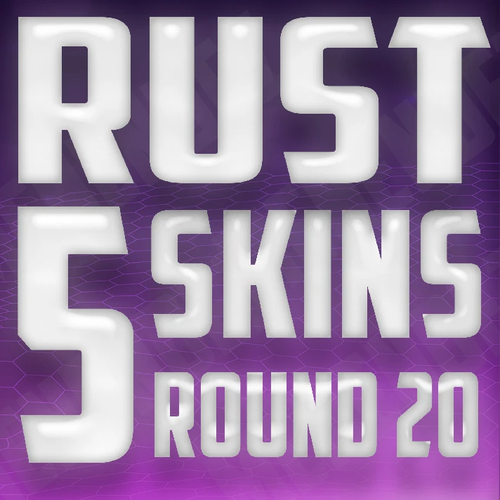 ✴️ 5 SKINS | RUST TWITCH DROPS | 20 ROUND