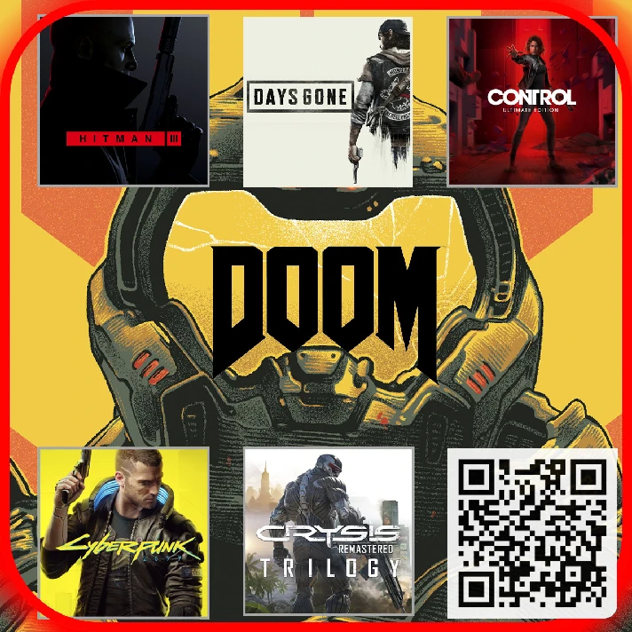 ❤️DOOM❤️Pack 80 games Steam🌍GFN