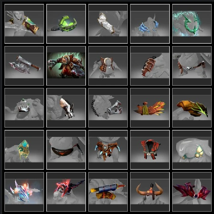 Dota 2 account with items 3000 hours