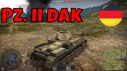 ✳ ️ War Thunder промокод танк Panzer 2, Panzerkampfwagen