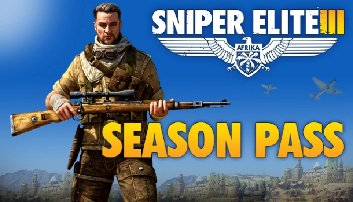 🔑Sniper Elite III Season Pass. STEAM-key (Region free)