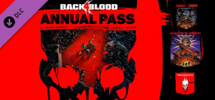 ⭐️ BACK 4 BLOOD ANNUAL PASS ⭐️ STEAM RU KEY DLC