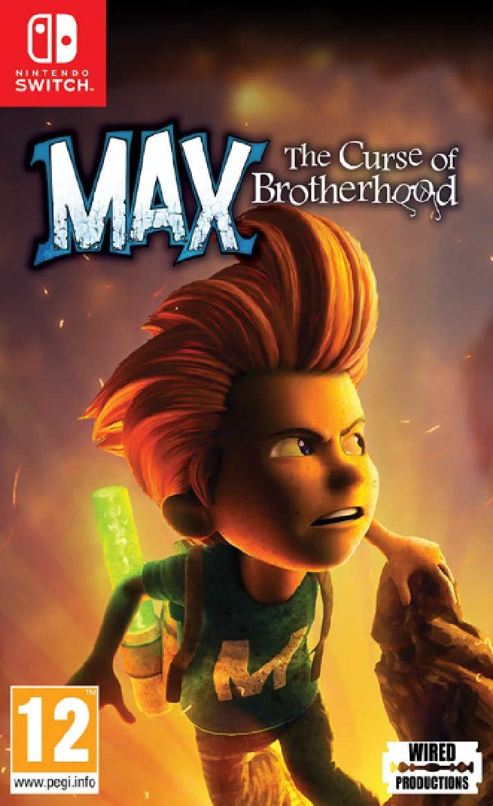 ✅Max: The Curse of Brotherhood ⭐Nintendo Switch\EU\Key⭐