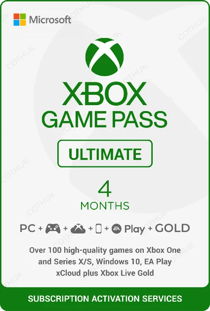 XBOX Game Pass Ultimate 2 месяцев для любой у