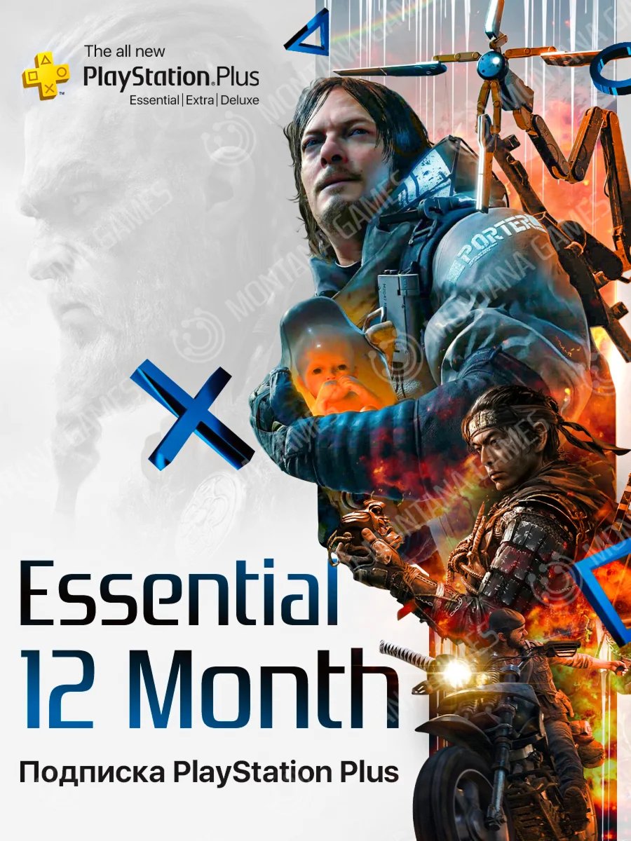 Playstation Plus Essential 12 месяцев
