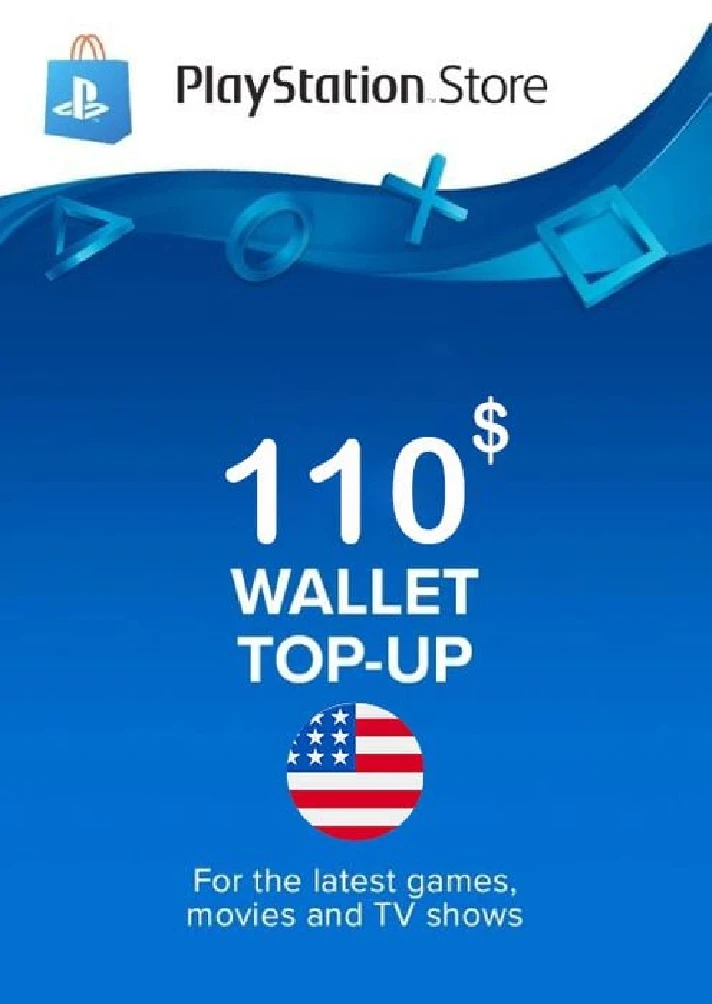 🔶PSN 110 USD ($) USA  Official Key