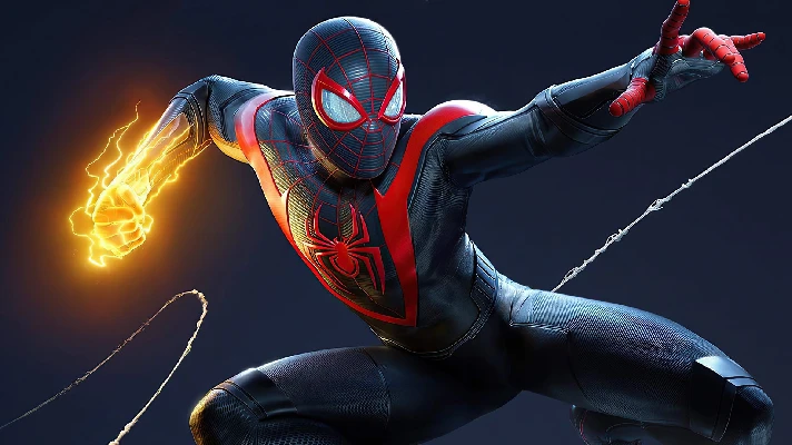 SpiderMan Miles Morales STEAM account+gif