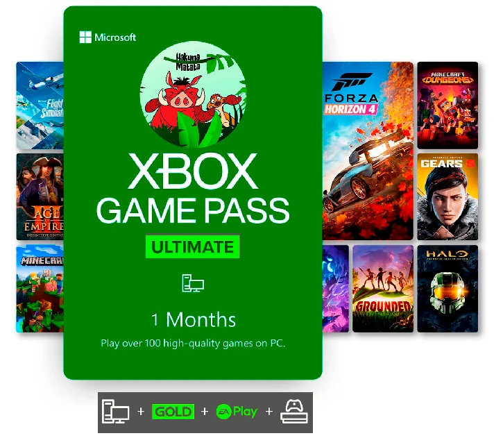 🦏XBOX GAME PASS ULTIMATE 1 MONTH CONVERSION/USA 🦏