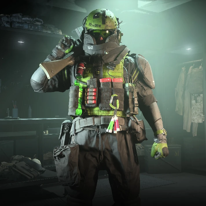 Mountain Dew Operator Skin COD Modern Warfare 2