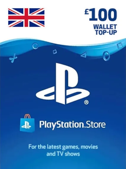 🎁 PSN UK карта пополнения на 100 GBP (UK) 🔥