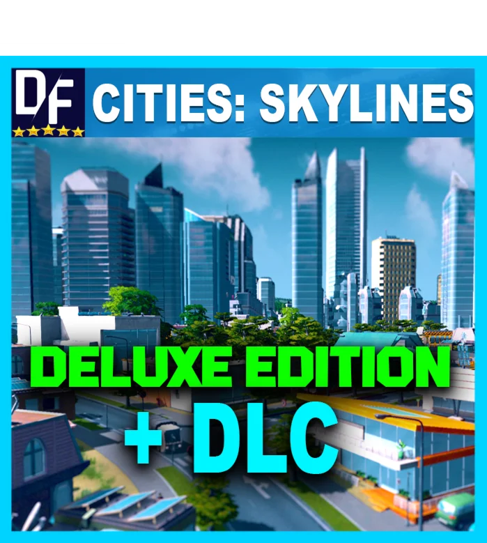 CITIES: SKYLINES・DELUXE EDITION・STEAM АККАУНТ + ИГРЫ