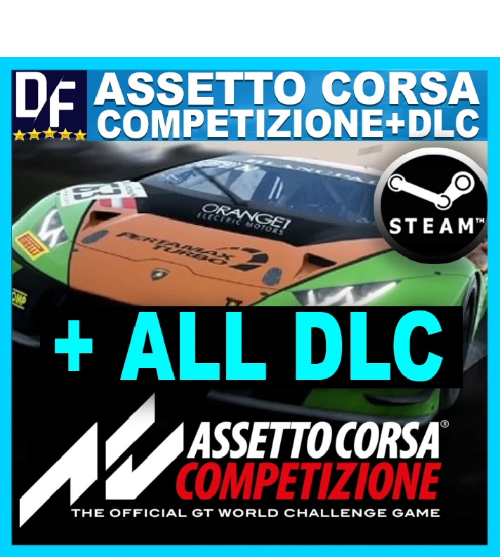 Assetto Corsa Competizione + ALL DLC✔️STEAM Account