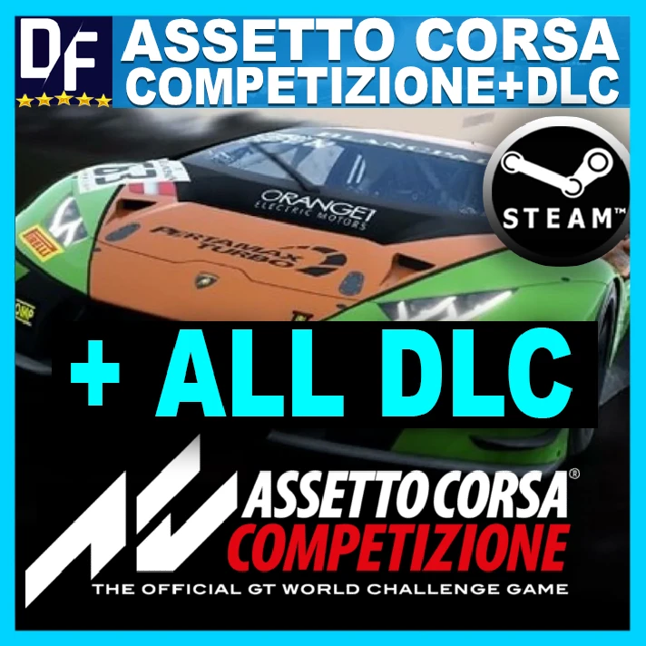 Assetto Corsa Competizione + ALL DLC✔️STEAM Account