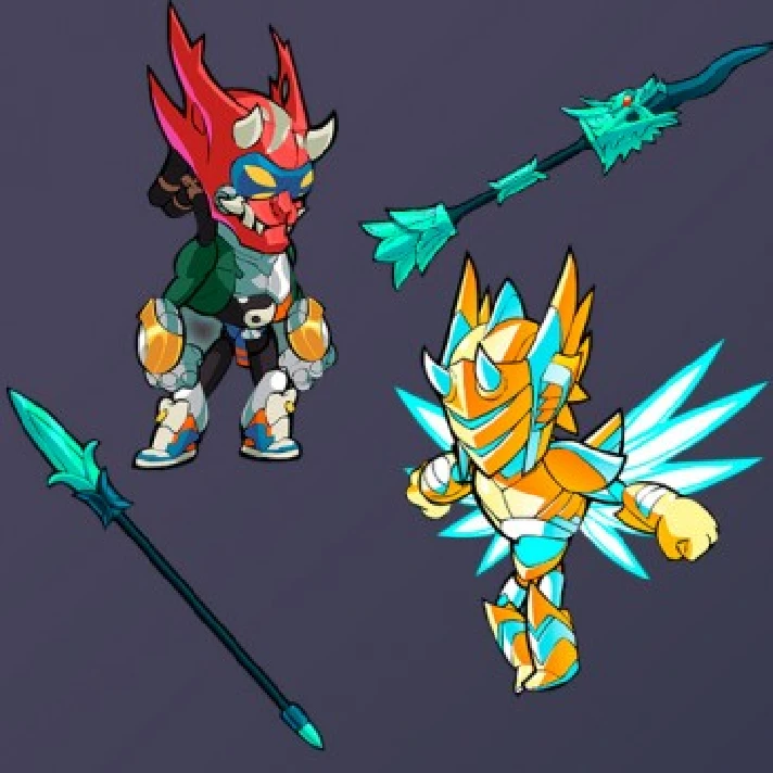 Brawlhalla⭐️Cyber Oni Bundle⭐️