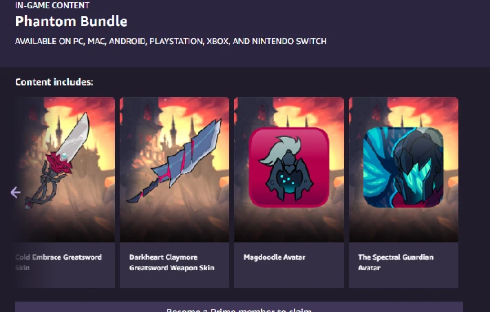 KEY 💎 Brawlhalla: Phantom Bundle 💎 100%