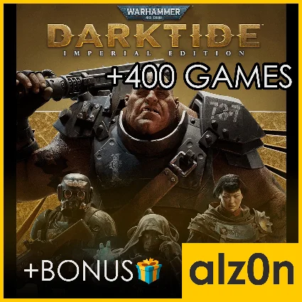・Warhammer 40,000 Darktide + 450 игр + ПОДАРОК・ПК