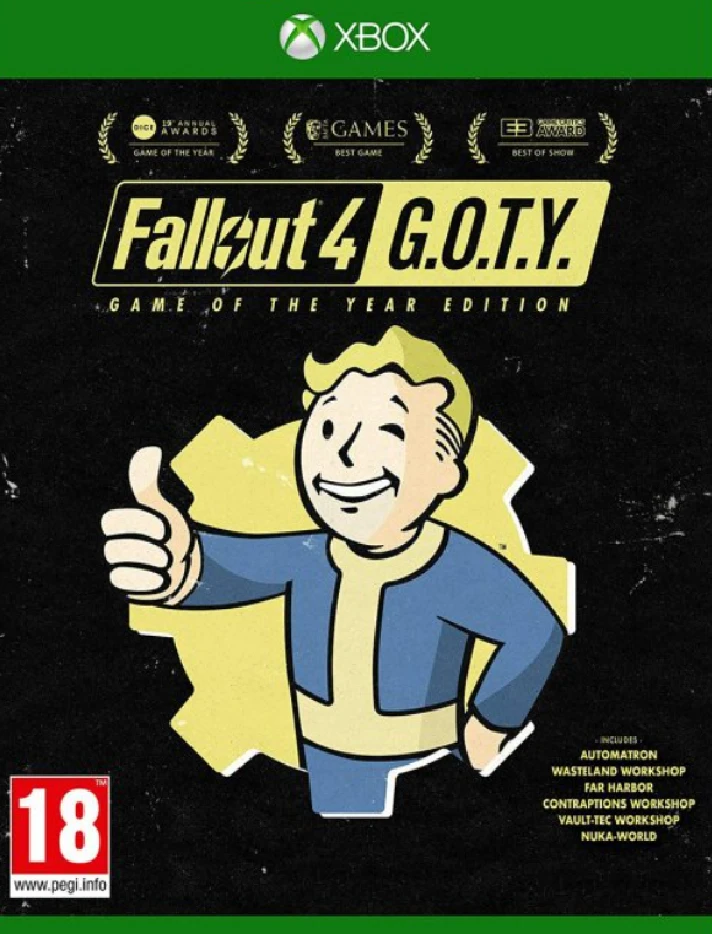 FALLOUT 4: GAME OF THE YEAR EDITION ✅XBOX KEY🔑