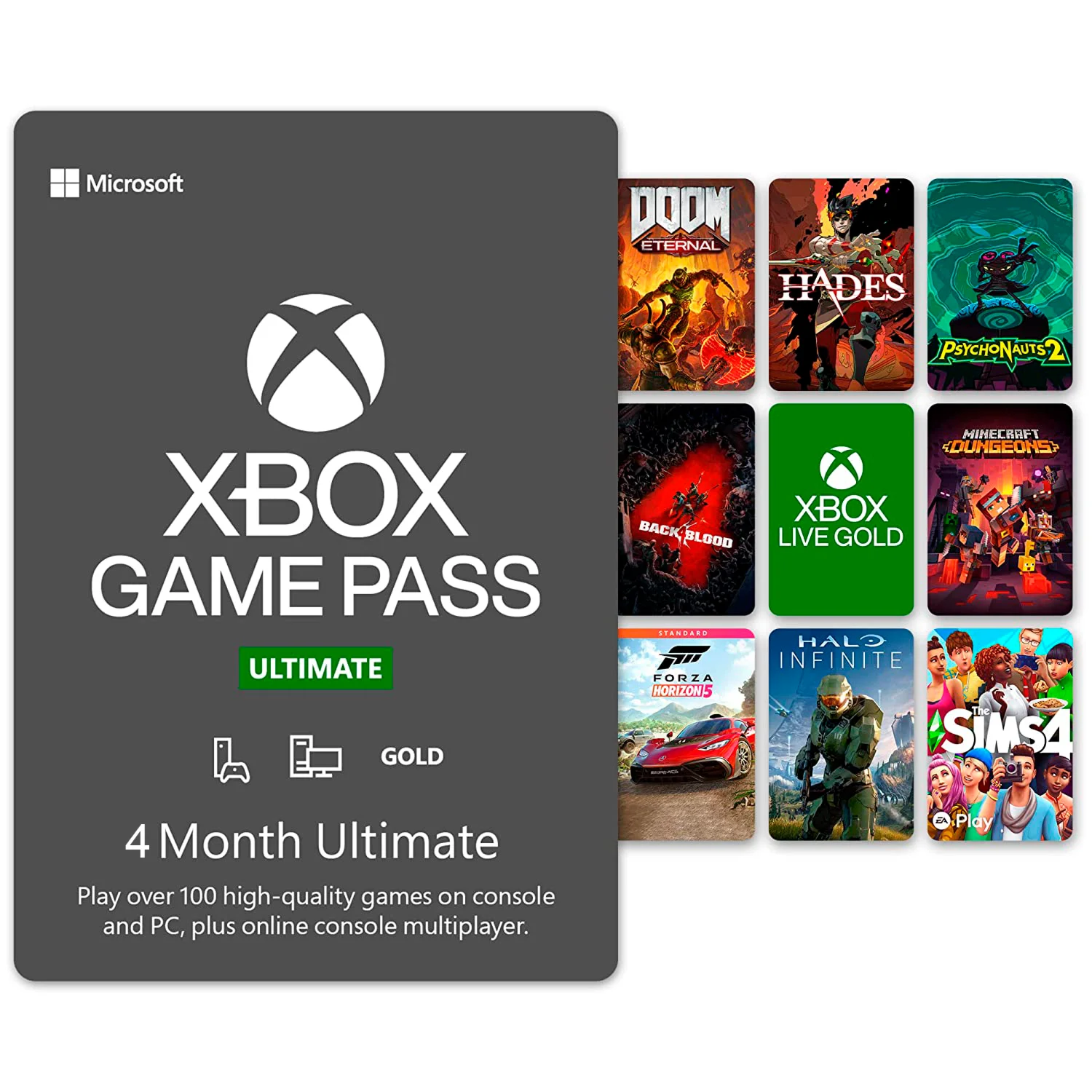 Xbox Game Pass Ultimate 3+1 month