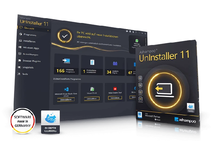 Ashampoo® UnInstaller 11 | Perpetual License