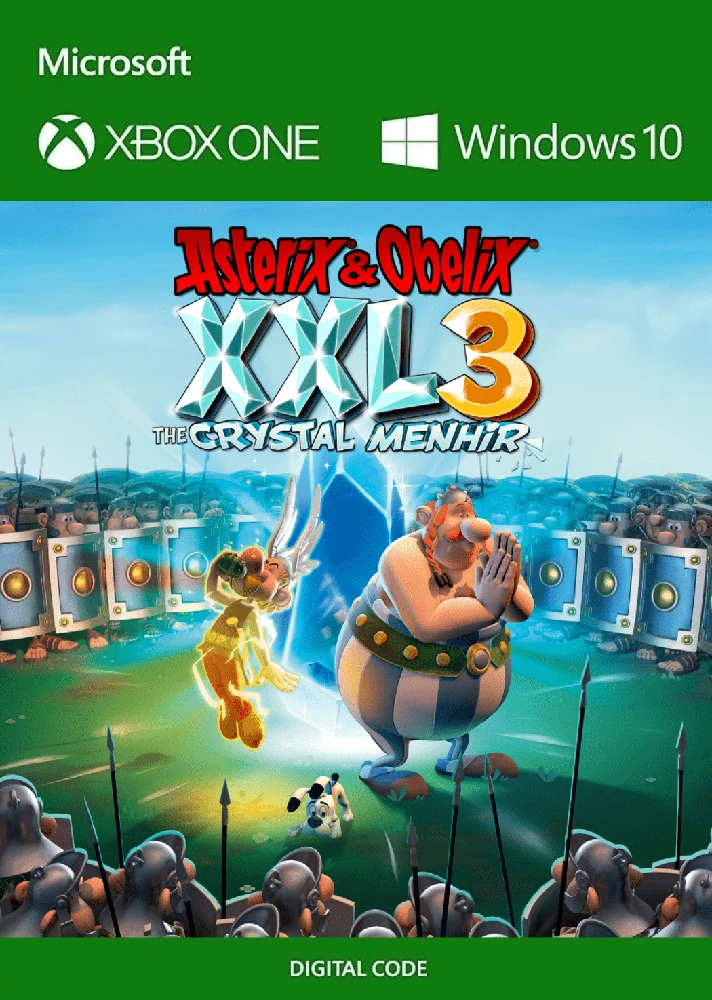 ✅ASTERIX & OBELIX XXL3:THE CRYSTAL MENHIR✅XBOX/PC🔑