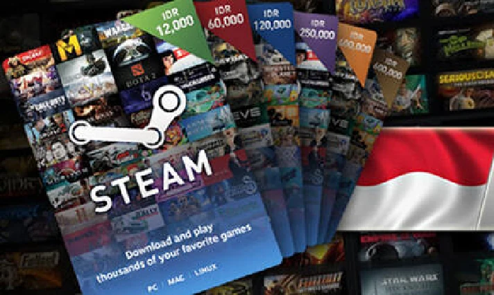 🇮🇩 🎮 Steam Region Change - Indonesia - IDR (Rp)