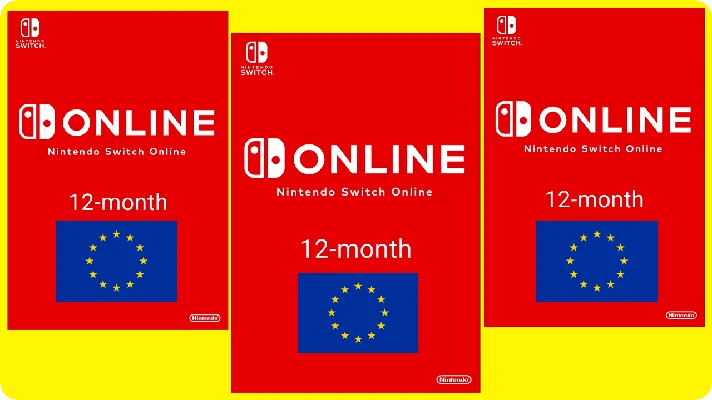 ⭐️365 DAYS Nintendo Switch Online 12 month Official KEY