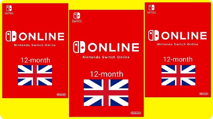 ⭐️365 DAYS Nintendo Switch Online 12 month Official KEY