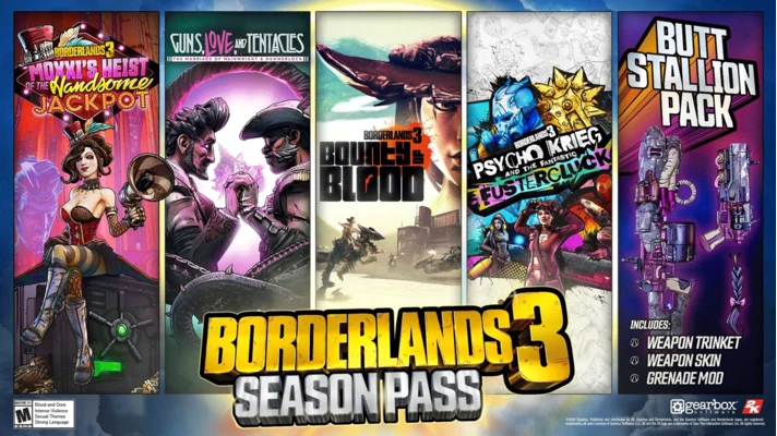 Borderlands 3 - Season Pass 1🔑STEAM KEY🌎RUSSIA+GLOBAL