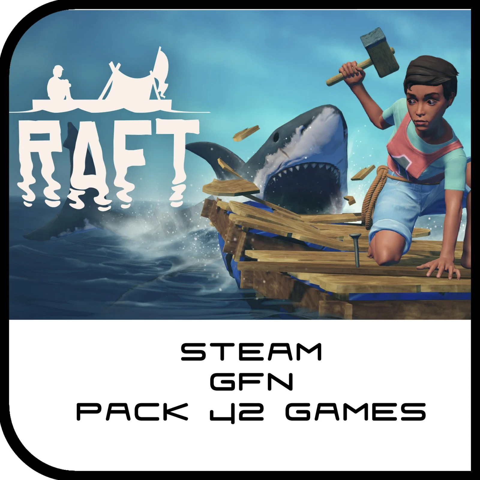 RAFTБезлимитная арендаSteam Deck GFN