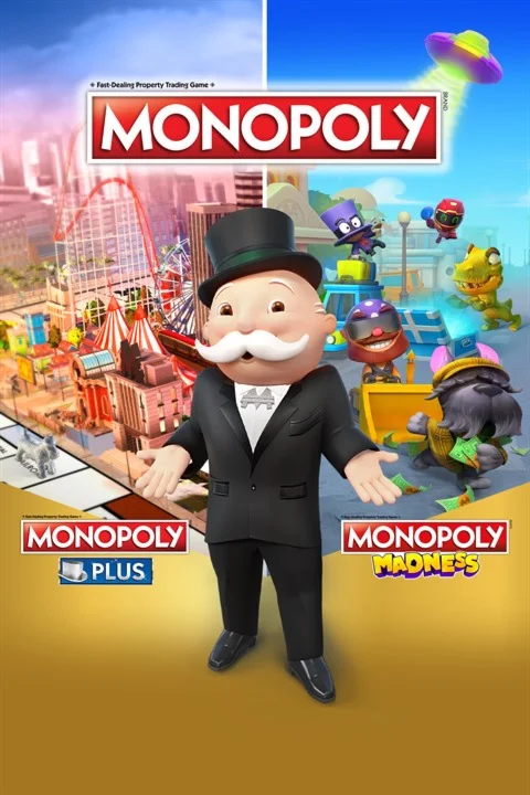  MONOPOLY PLUS + MONOPOLY Переполох Xbox активация
