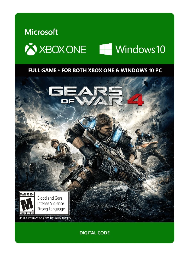 ✅❤️GEARS OF WAR 4❤️XBOX ONE|XS|PC WIN 10+🔑KEY✅