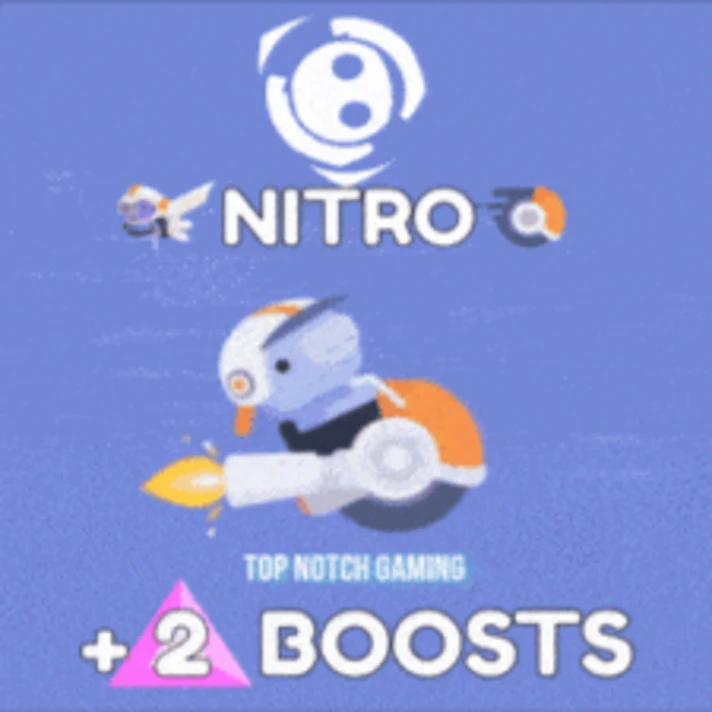 ✅ 12 MONTH +2 BOOSTS 🚀 FULL NITRO DISCORD  🌍 Global