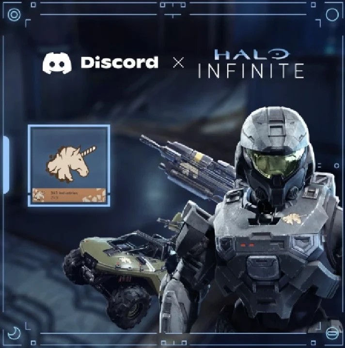 ✅ HALO INFINITE (Waypoint) Earth Unicorn Emblem CODE