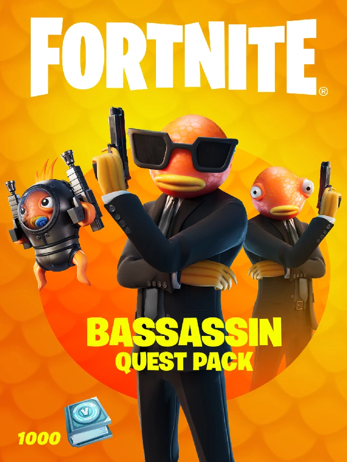 🟢 Fortnite - Bassassin Quest Pack XBOX 🔑 Key