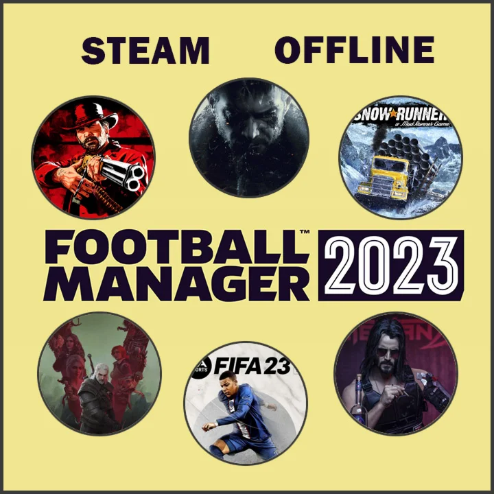 Football Manager 2023️Сборник 42 игрGlobal