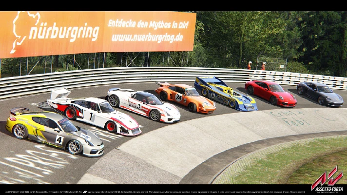 Assetto Corsa - Porsche Pack 1 (DLC) STEAM KEY / GLOBAL