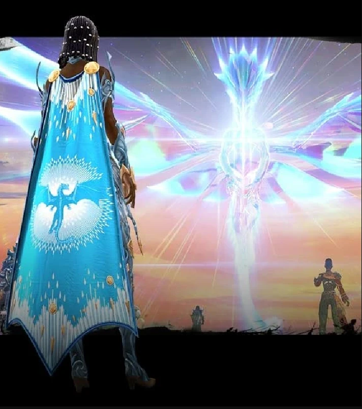 Guild Wars 2 End of Dragons Aurene Logo Cape 🔑 IN-GAME